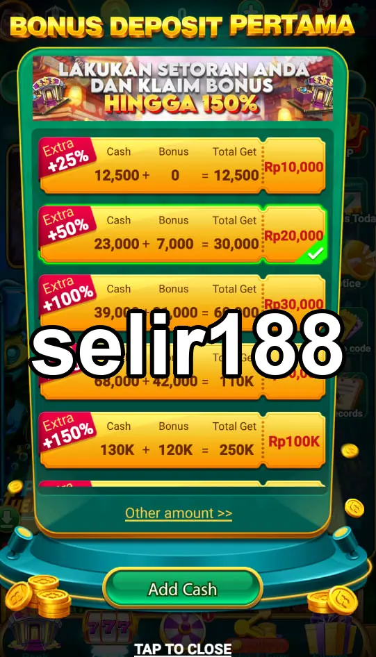 selir188 Tangkapan Layar Resmi APK